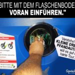 Lustiger Spruch Pfandautomat