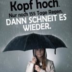 Lustiger Spruch schlechtes Wetter