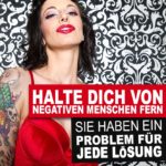 Negative Menschen Sprüche Problem