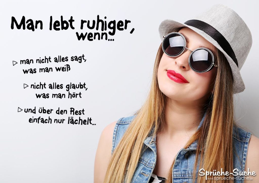 3 Tipps, wie man ruhiger lebt! Sprüche und Gedanken