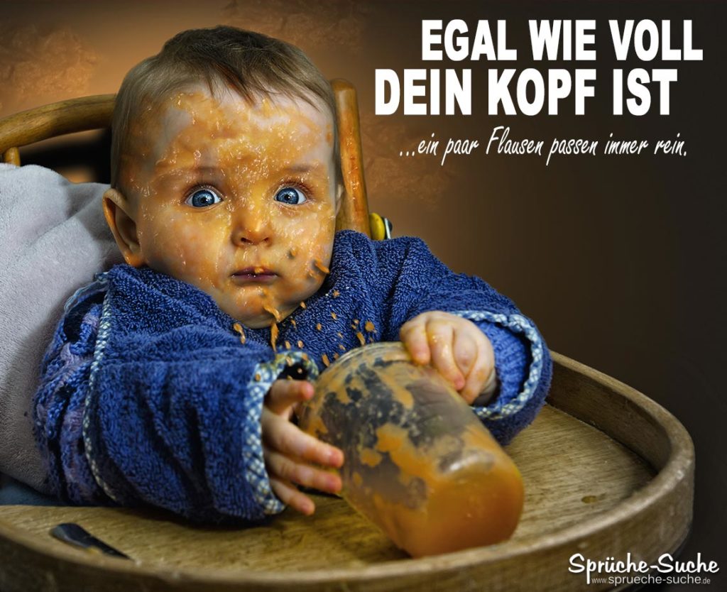 Flausen im Kopf Lustige und coole Sprüche