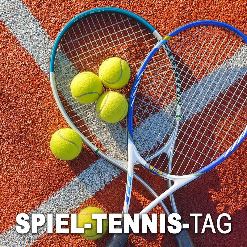 Spiel-Tennis-Tag