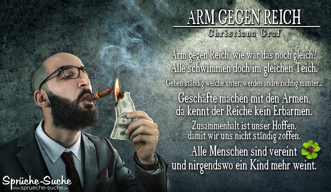 Arm Gegen Reich Arm Gegen Reich