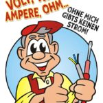 Elektriker Spruch - Volt, Watt, Ampere, Ohm