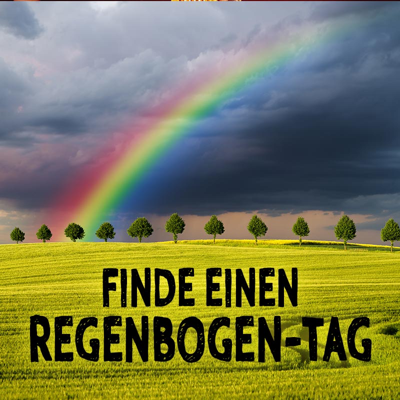 Finde Einen Regenbogen Tag Sprüche Suche