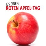 Iss-einen-roten-Apfel-Tag