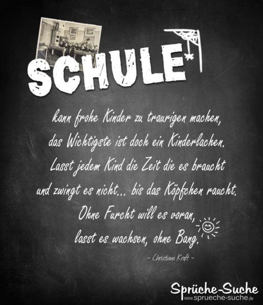 Schule Gedicht