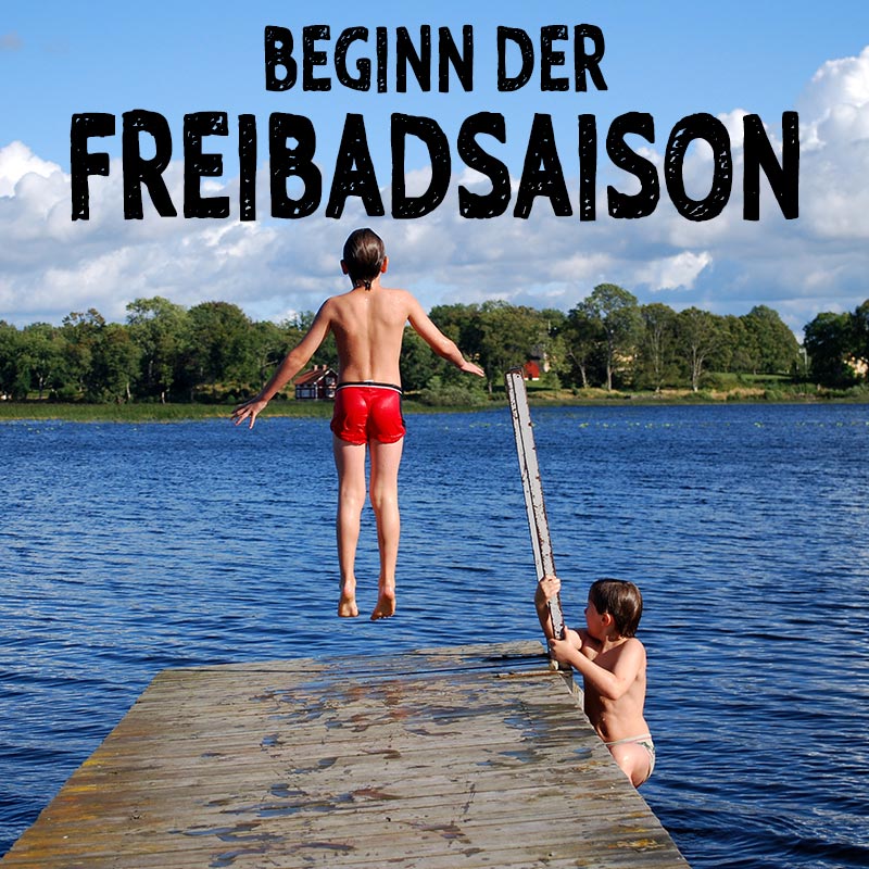 Beginn der Freibadsaison