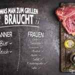 Lustige Fakten über das Grillen bei Mann und Frau