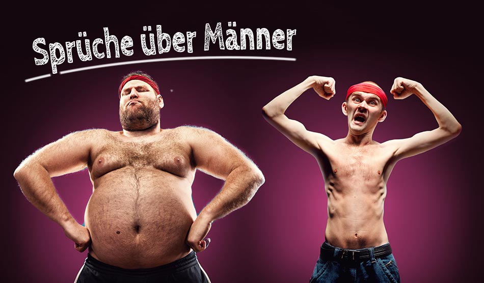 Sprüche über Männer