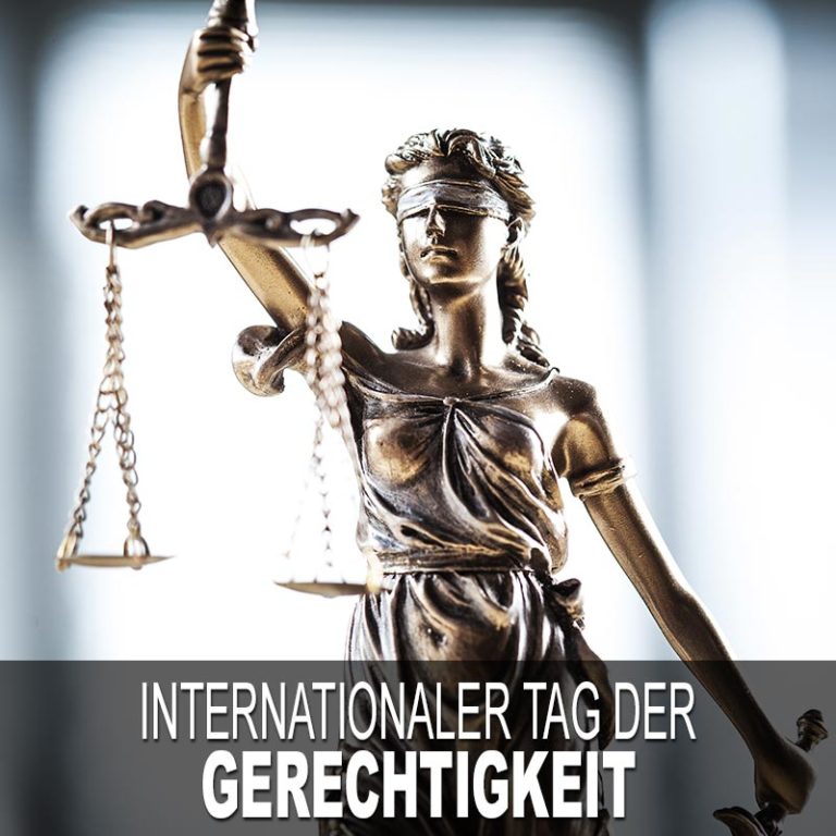 Internationaler Tag der Gerechtigkeit SprücheSuche