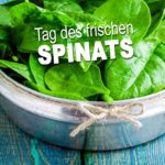 Tag des frischen Spinats