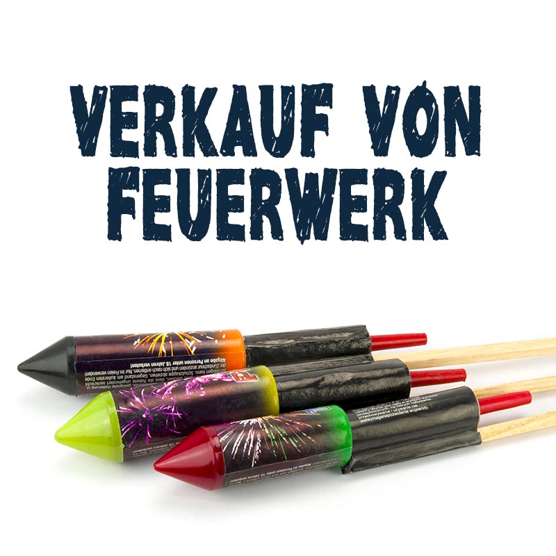 Verkauf von Feuerwerk