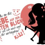 Lustiger Anmachspruch zum Flirten - Liebe auf den ersten Blick