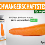 Schwangerschaftstest für Veganer