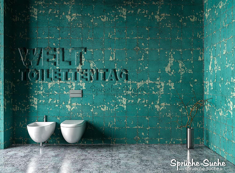 Welttoilettentag - Bad mit WC