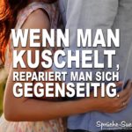 Kuscheln Sprüche für Verliebte