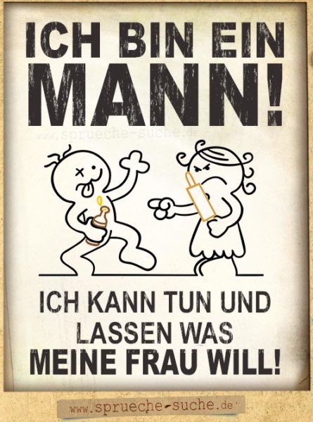 Unterdruckte Manner Lustige Spruche Bilder