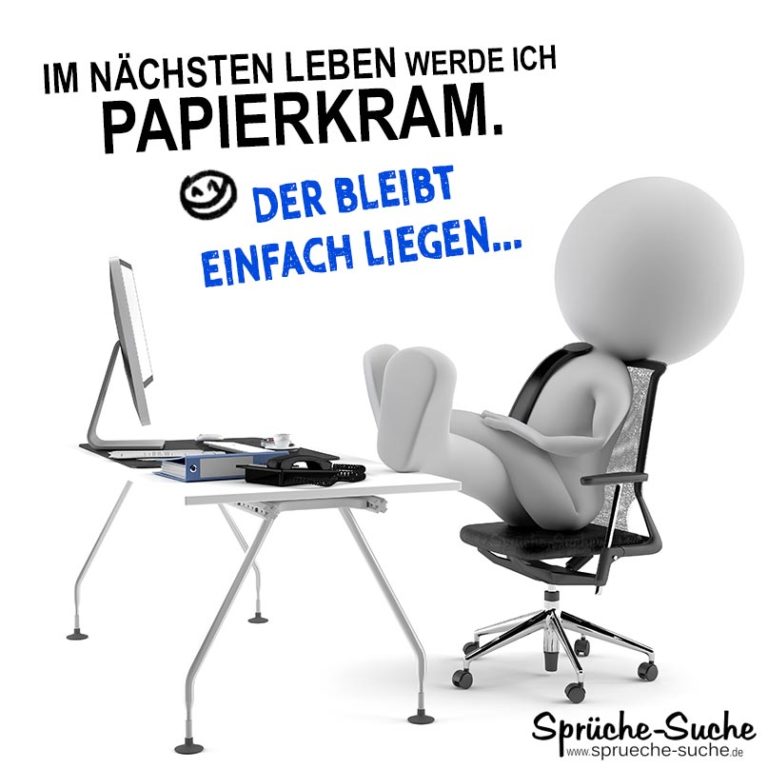 Warum der Drucker nicht funktioniert? Lustige Bürosprüche