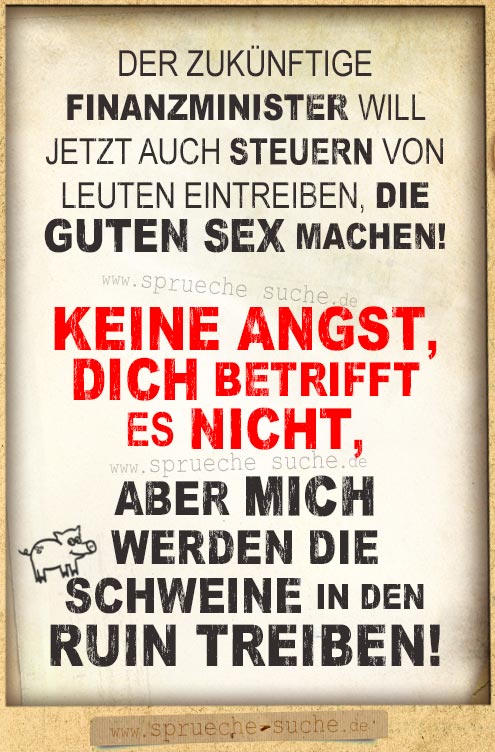 Sex sprüche lustige Lustige Bilder