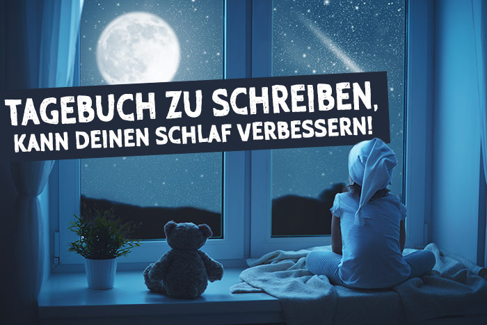 Tagebuch zu schreiben, kann deinen Schlaf verbessern