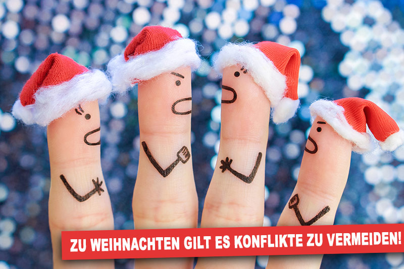 Zu Weihnachten Konflikte vermeiden