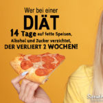 Diät 14 Tage lustiger Spruch