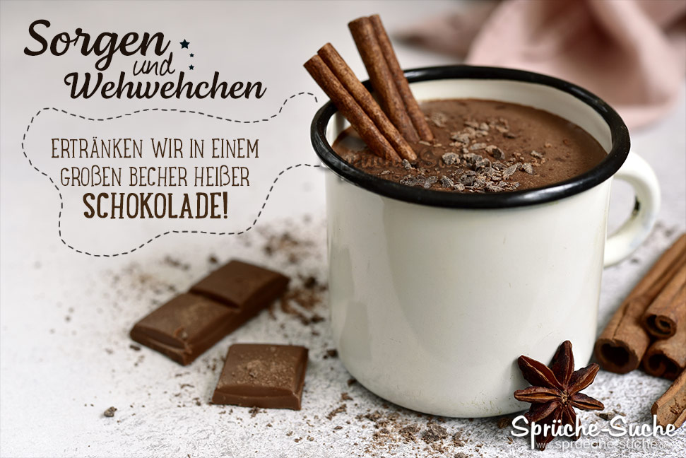 Wundermittel Schokolade Schön, dass es dich gibt!