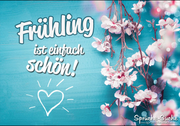 Frühling Sprüche Statusbild