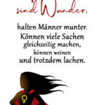 Spruch Frauen sind Wunder