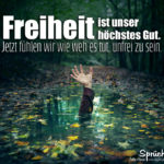 Freiheit - Sprüche zum Nachdenken