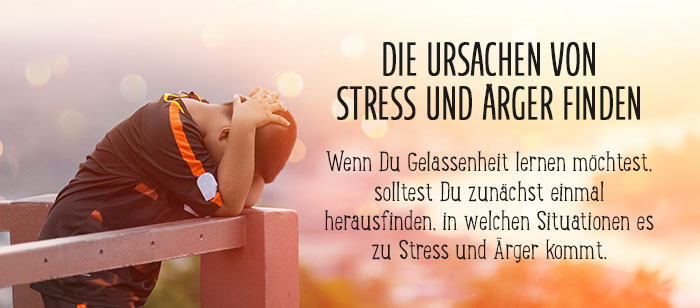 Die Ursachen von Stress und Ärger