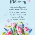 Gedicht für Muttertag - Das Herze von der Mutter lacht