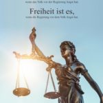 Spruch Freiheit und Tyrannei - Das Volk und die Regierung