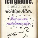 witziger humorvoller Spruch für das Alter