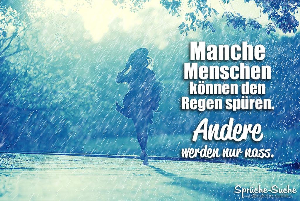 Manche Menschen können den Regen spüren